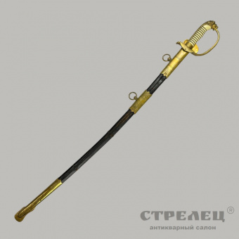 фото — сабля немецкая морская офицерская «кайзермарине», 1871–1918 гг.